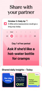 اسکرین شات 6 برنامه Flo Period & Pregnancy Tracker