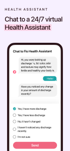 اسکرین شات 5 برنامه Flo Period & Ovulation Tracker