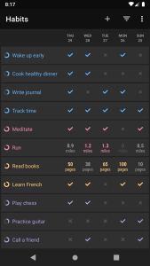 اسکرین شات 4 برنامه Loop Habit Tracker