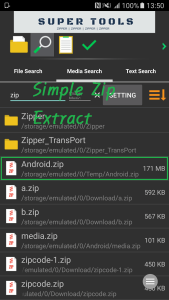 اسکرین شات 6 برنامه Zipper - File Management