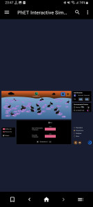 اسکرین شات برنامه Chemistry & Physics simulation 4