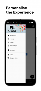 اسکرین شات برنامه Kiwix 8