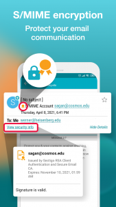 اسکرین شات برنامه Email Aqua Mail - Fast, Secure 3