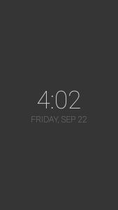 اسکرین شات 1 برنامه KLCK Kustom Lock Screen Maker