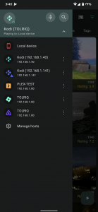 اسکرین شات 5 برنامه Yatse: Kodi remote and cast