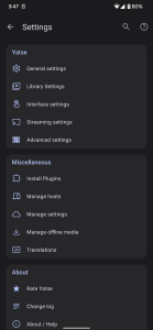 اسکرین شات 8 برنامه Yatse: Kodi remote and cast