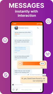 اسکرین شات برنامه Linphone 3