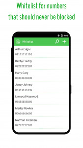 اسکرین شات برنامه Phone Call Blocker - Blacklist 8