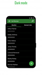 اسکرین شات برنامه Phone Call Blocker - Blacklist 5