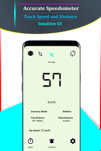 اسکرین شات برنامه Accurate Speedometer, GPS App 1