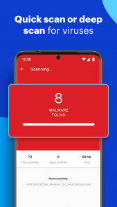 اسکرین شات برنامه Malwarebytes Mobile Security 3