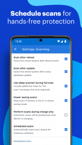 اسکرین شات برنامه Malwarebytes Mobile Security 8
