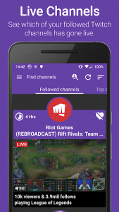 اسکرین شات برنامه mChat for Twitch 6