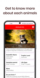 اسکرین شات 6 برنامه 150 Animal Sounds