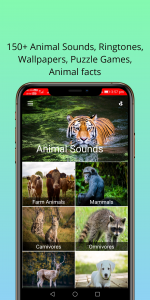 اسکرین شات برنامه 150 Animal Sounds 1