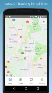اسکرین شات برنامه Phone GPS Tracker - Free 1