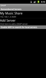 اسکرین شات 2 برنامه DAAP Media Player