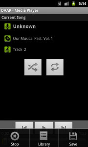 اسکرین شات 5 برنامه DAAP Media Player