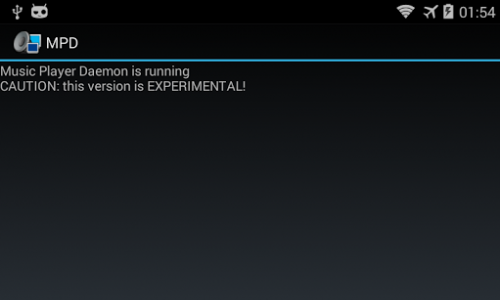 اسکرین شات برنامه Music Player Daemon 2