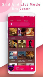 اسکرین شات برنامه Music and Audio Player for Android 3