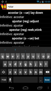 اسکرین شات 5 برنامه Spanish Verbs