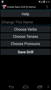 اسکرین شات 5 برنامه English Verb Trainer