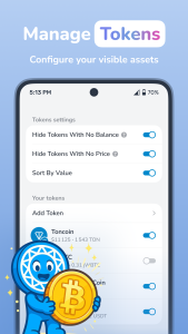 اسکرین شات 5 برنامه MyTonWallet • TON Wallet