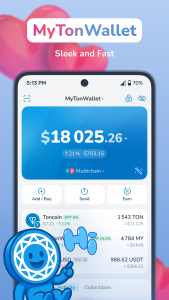 اسکرین شات 1 برنامه MyTonWallet • TON Wallet