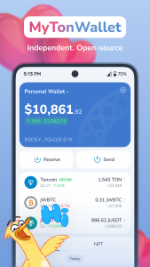 اسکرین شات برنامه MyTonWallet • TON Wallet 1