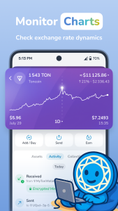 اسکرین شات 4 برنامه MyTonWallet • TON Wallet