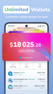 اسکرین شات 2 برنامه MyTonWallet • TON Wallet