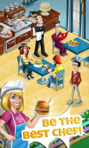 اسکرین شات بازی Chef Town: Cooking Simulation 3