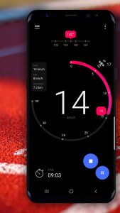 اسکرین شات برنامه Speedometer 2