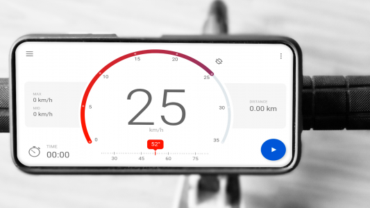 اسکرین شات برنامه Speedometer 3