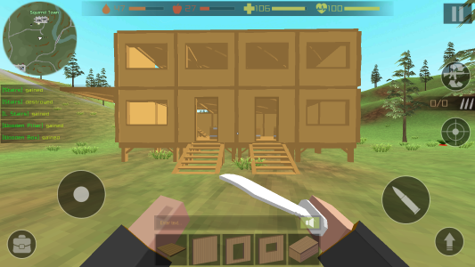 اسکرین شات 1 بازی Zombie Hunter: Pixel Survival
