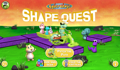 اسکرین شات بازی CyberChase Shape Quest! 1