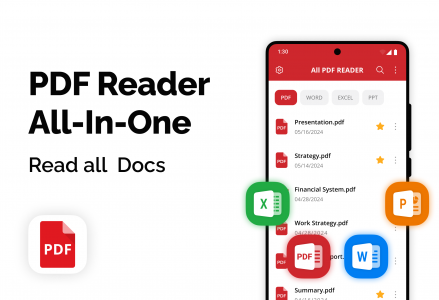 اسکرین شات برنامه PDF Reader Pro - Read All PDF 1