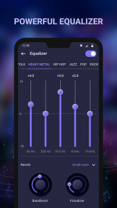 اسکرین شات 2 برنامه Music player & mp3 player