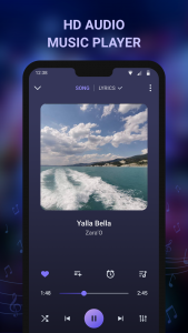 اسکرین شات 3 برنامه Music player & mp3 player