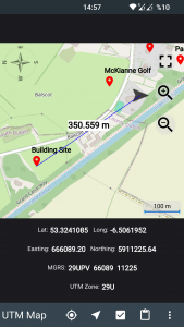 اسکرین شات برنامه UTM Map 1