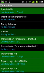 اسکرین شات برنامه TorqueScan (Torque OBD Plugin) 1
