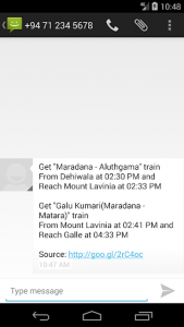 اسکرین شات برنامه Trains - Sri Lanka 8