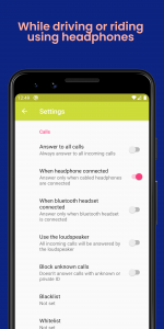 اسکرین شات 2 برنامه MotoAnswer - Auto Answer Calls