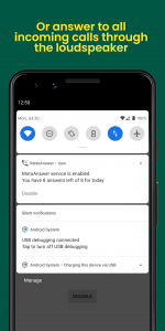 اسکرین شات 3 برنامه MotoAnswer - Auto Answer Calls