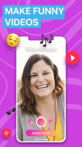 اسکرین شات برنامه Voicer Celebrity Voice Changer 6