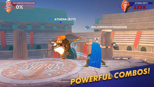اسکرین شات بازی Rumble Arena - Super Smash 2
