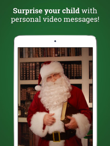 اسکرین شات 2 برنامه Message from Santa! video&call