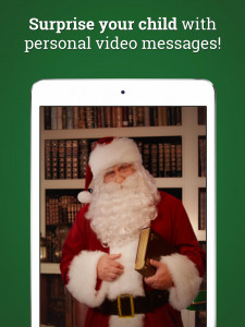 اسکرین شات 2 برنامه Message from Santa! video&call