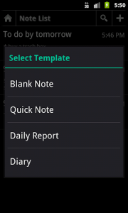 اسکرین شات برنامه Simple Notepad 2