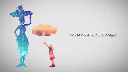 اسکرین شات برنامه World Weather Clock Widget 8